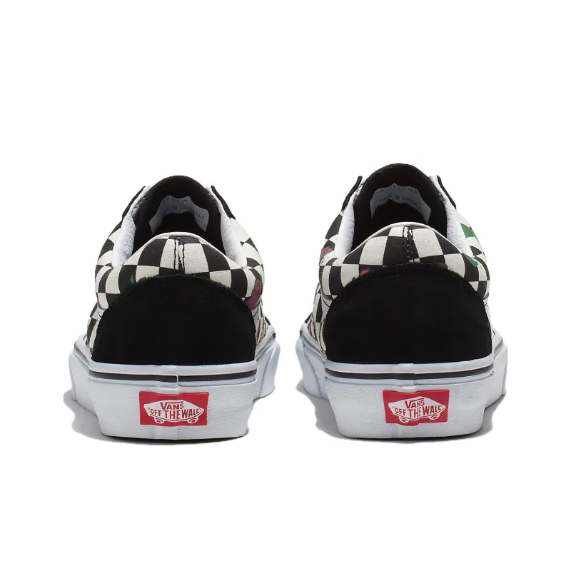 Vans Old Skool Fruit Checkerboard 'Black White'-4