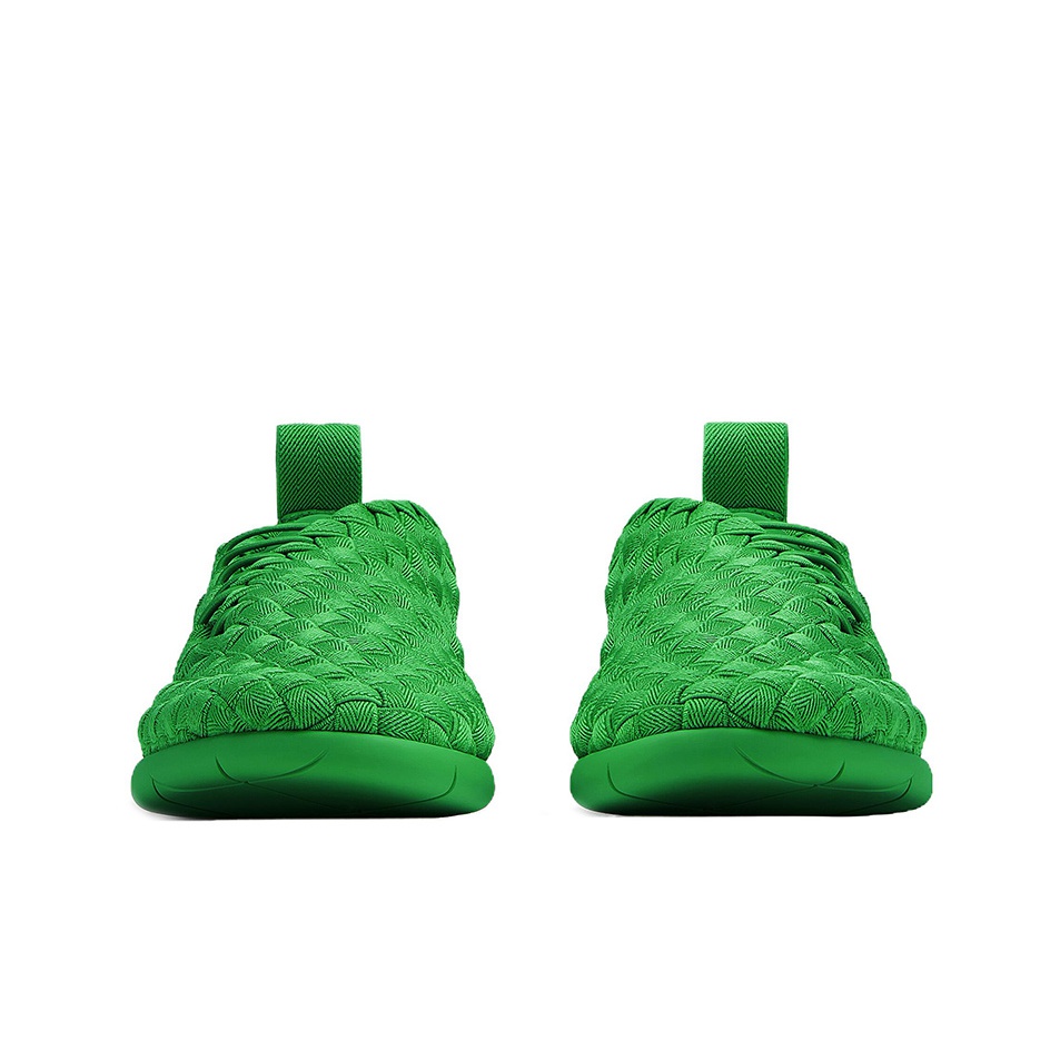 【関税込み】Bottega Veneta グリーン Plat スニーカー Bottega Veneta Plat Casual Shoes Men Low-Top Green US M 10