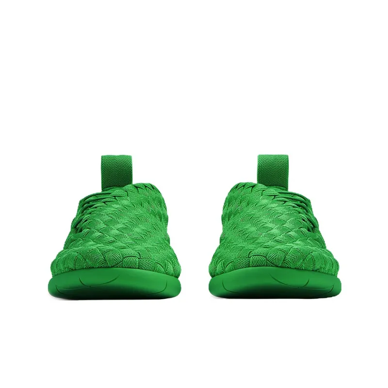 Bottega Veneta Plat Cushioning Low Top Sports Casual Shoes Men's Green-2