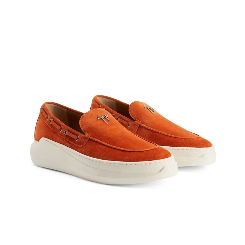Giuseppe Zanotti Conley Suede Derby Shoes-1