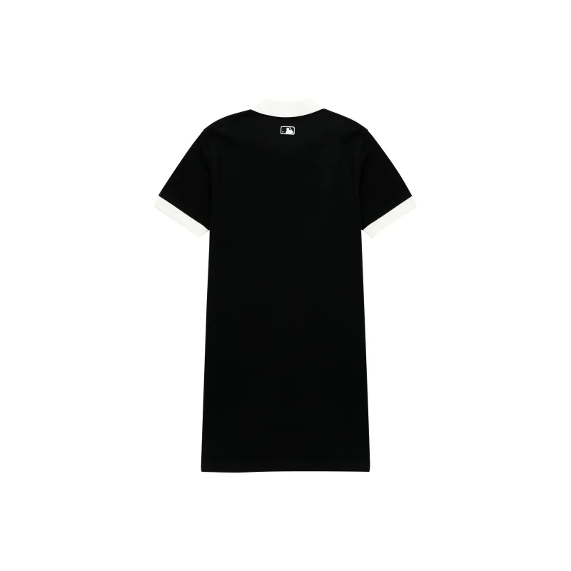 MLB Short Sleeved Dresses Women's Black-1