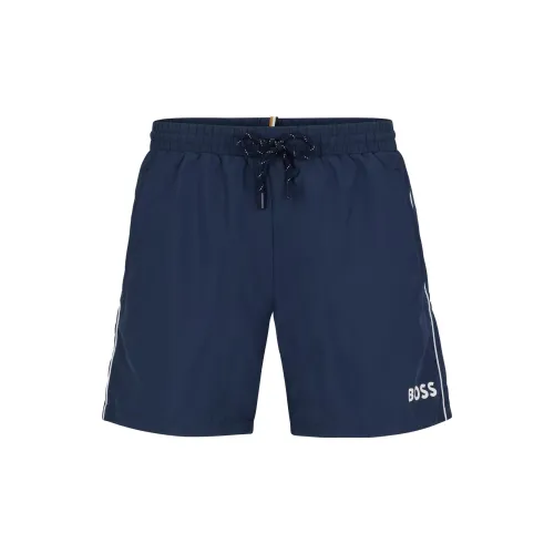 HUGO BOSS Casual Shorts Men Blue