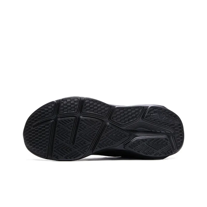 XTEP Anti Slip And Wear Resistant Lightweight Low Top Running Shoes Women's Black-5