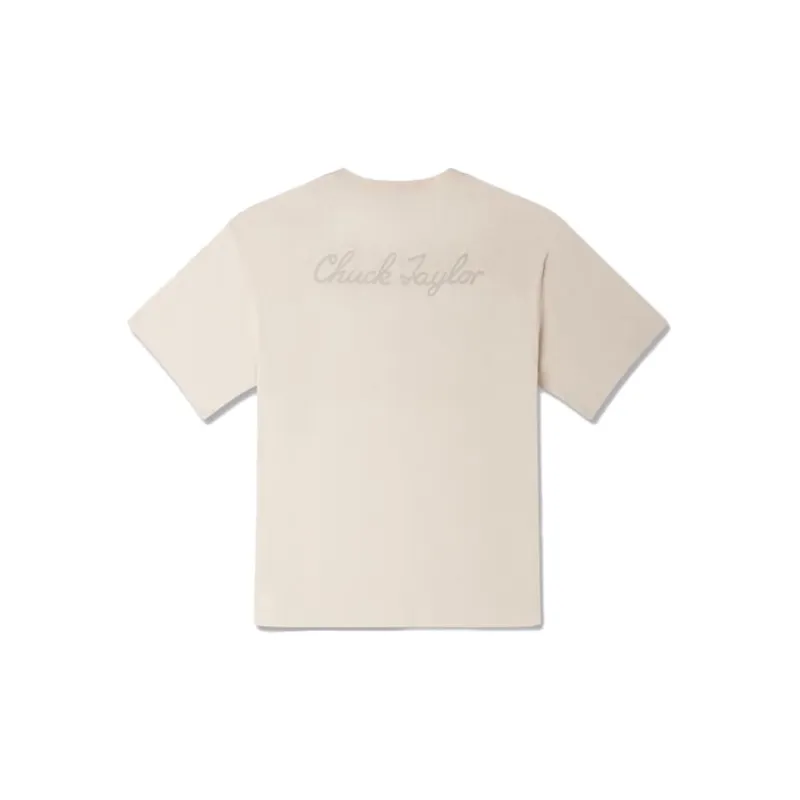 Converse SNEAKER PATCH T Shirt Unisex Khaki-1