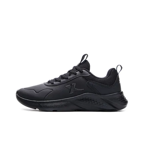 XTEP Anti Slip And Wear Resistant Lightweight Low Top courtesy running Shoes Women's Black