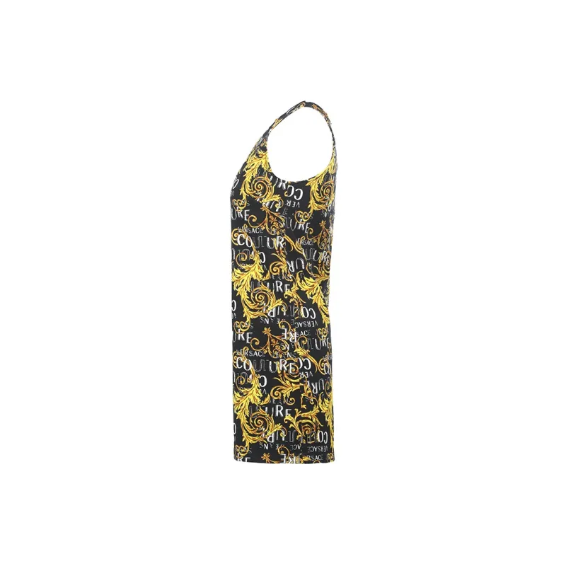 VERSACE JEANS COUTURE Logo Couture print Sleeveless Minidress-2