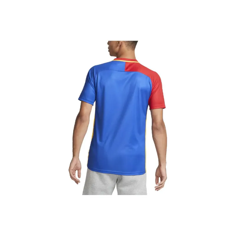 Nike T-Shirts Men Red Blue-3