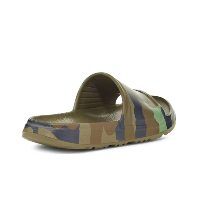 UGG Wilcox Slide Camopop Casual Slippers Men's Moss Green-3
