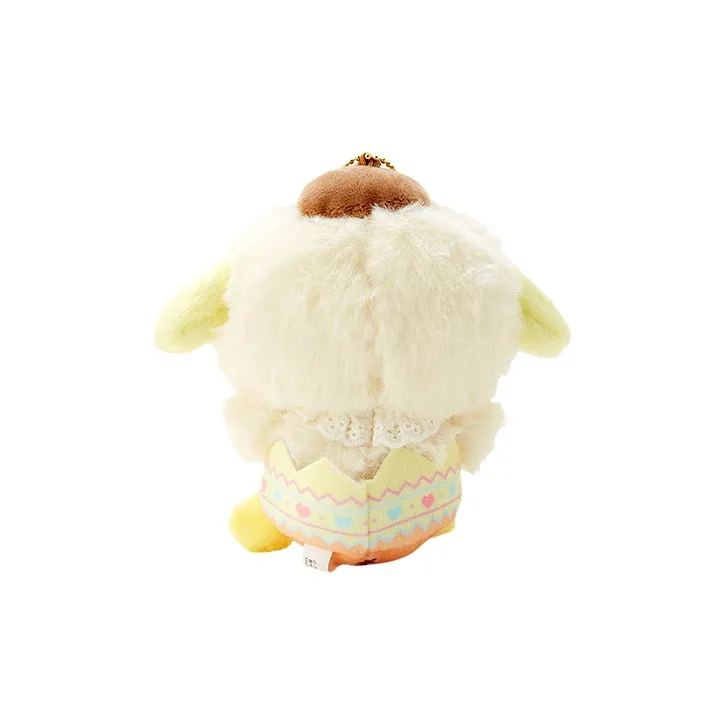 Sanrio Easter Chick Collection Pompompurin Gudgie Dolls Plush Pendant 14.5cm Height-1