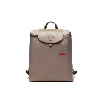 LONGCHAMP Le Pliage Club Canvas Backpack Regular Women's Brown