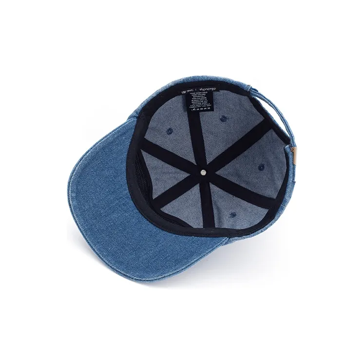 KENMO Baseball Caps Unisex Denim Blue-6