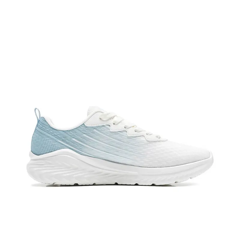 XTEP Hydrogen Wind Technology Breathable Balanced Lightweight Low Top Running Shoes Men's Blue White-1