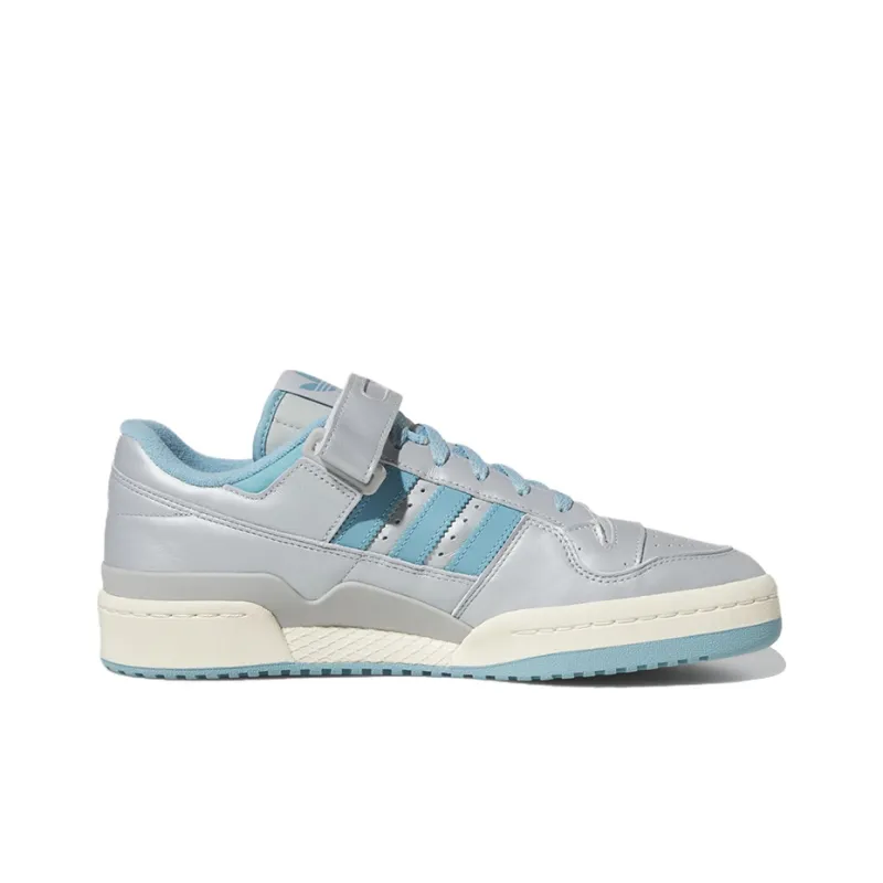 Adidas Forum 84 Low Silver Metallic Preloved Blue Grey Two-1