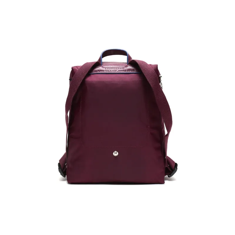 LONGCHAMP Le Pliage Club Fabric Backpack Regular Women's Fuchsia-3