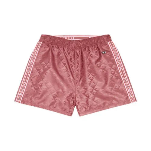 DIESEL Sport Sports Shorts Women's Bright Pink