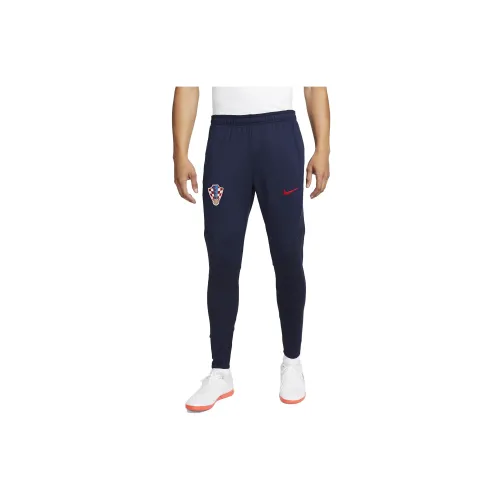 Nike Knitted Sweatpants Men Dark Blue