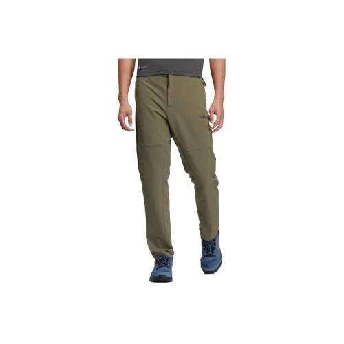 Adidas Casual Pants Men Rock Olive Green