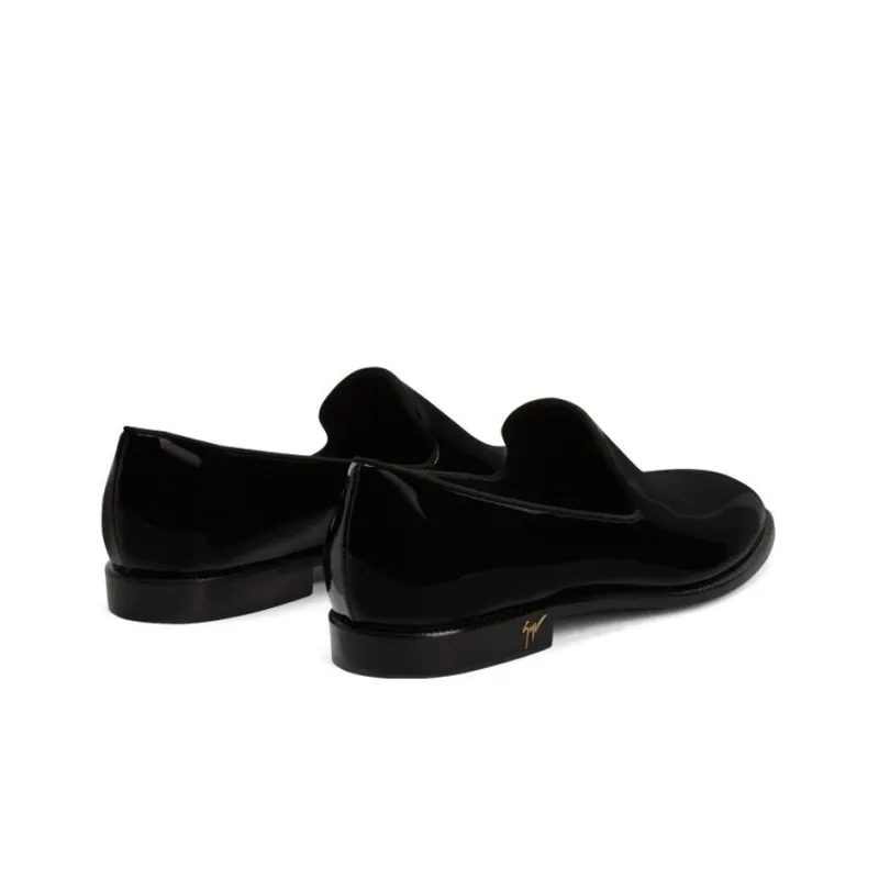 giuseppe zanotti Gatien Patent finish Loafers-3