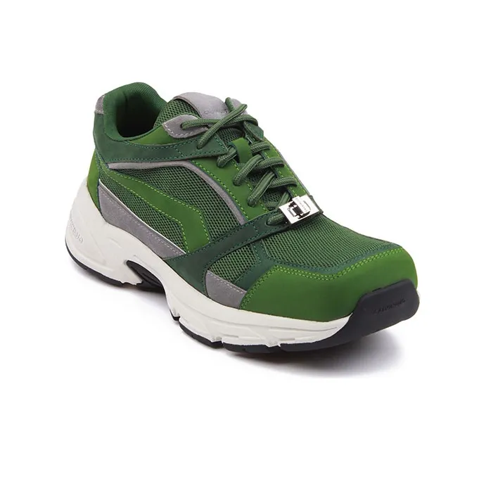 CALVIN LUO Chunky Sneakers Unisex Low Top White/Brown/Green/Black-2