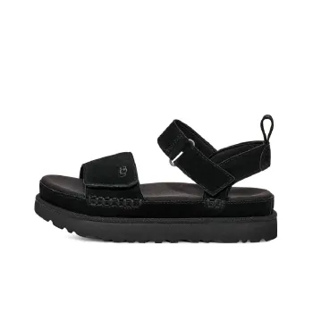 UGG Goldenstar Platform Sandal Black Women's