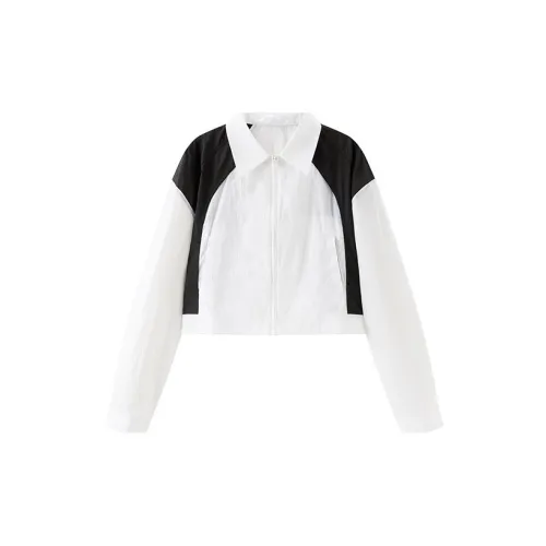 PEACEBIRD Jackets Women's White