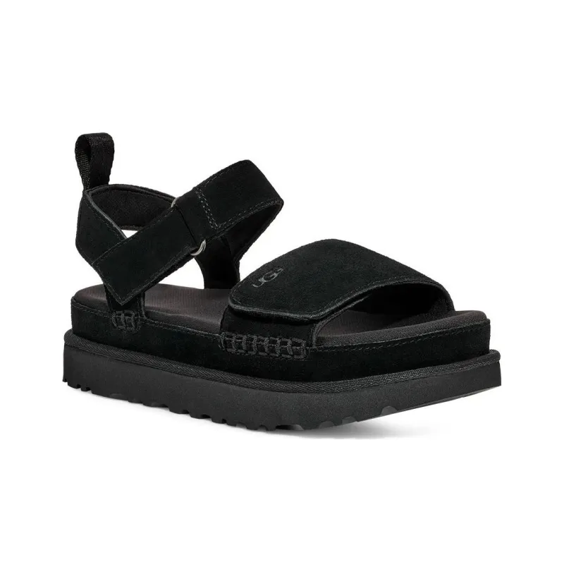 UGG Goldenstar Platform Sandal Black Women's-2