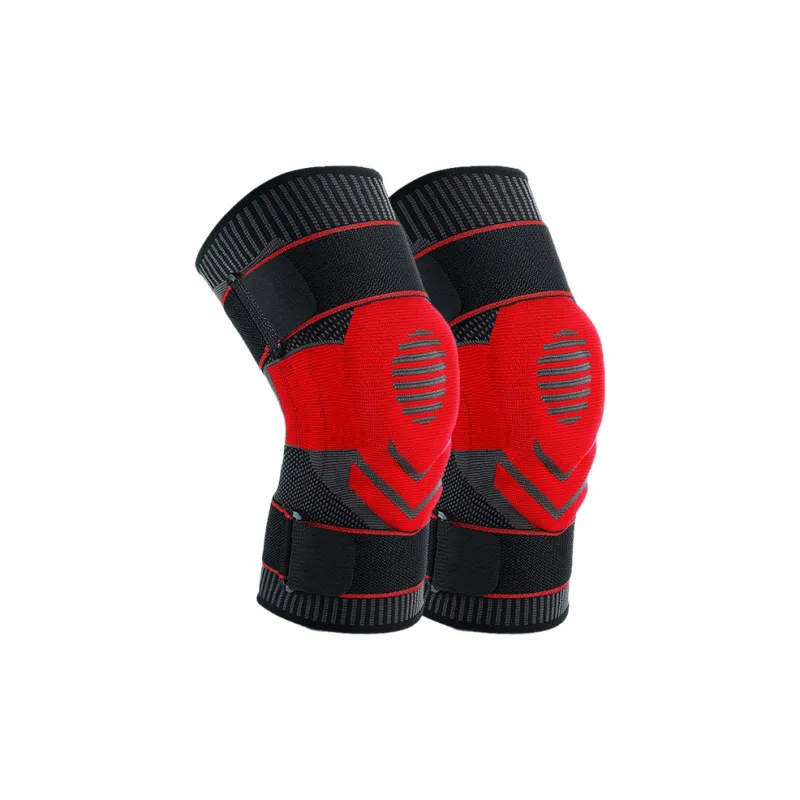TMT Running Unisex Nylon Elastane Silicone Knee Pads-1