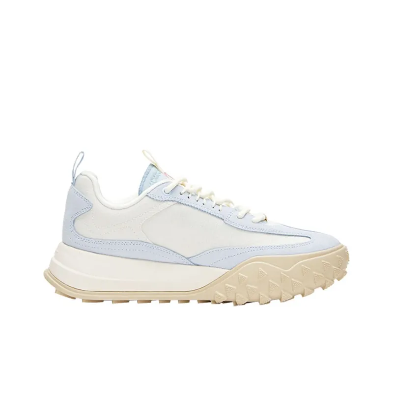 Champion Anti Slip Wear Resistant Low Top Running Shoes Women's White Ballet Blue-1