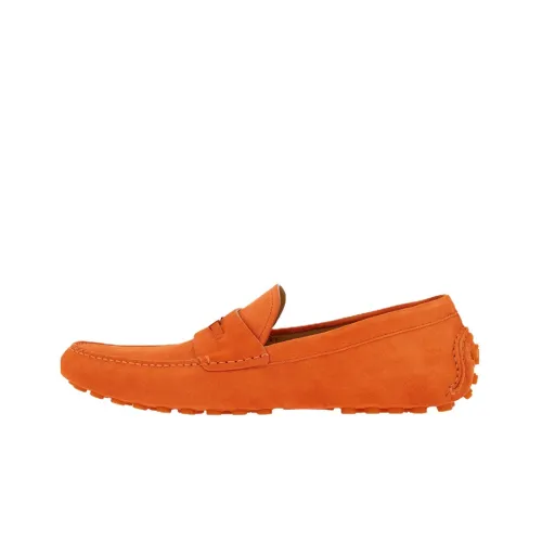 Ferragamo Men's Casual Shoes Men Low-Top Orange