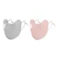 2 Pack (Gray+Pink)