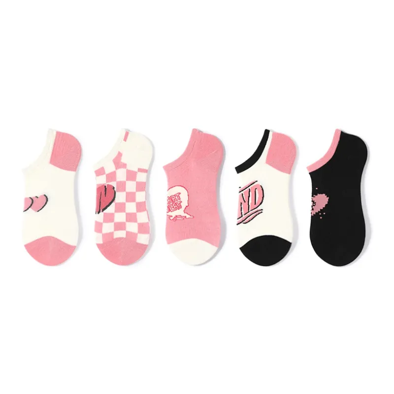 Primeet No Show Socks Women's Gift Box Set 5 Pack-23