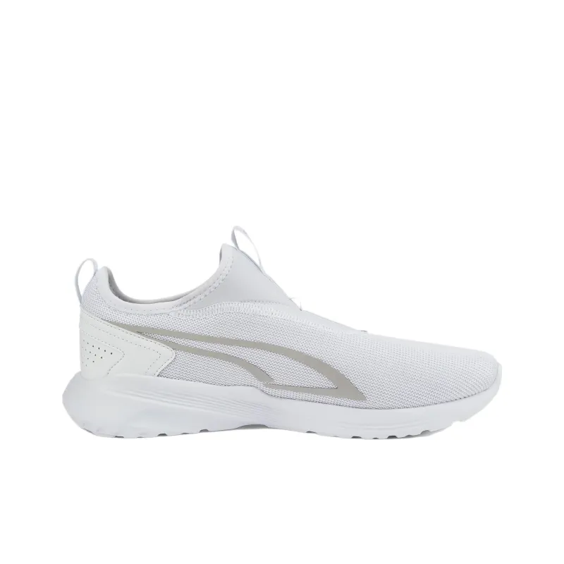 PUMA All-Day Active Slipon Cushioning Anti-Slip And Wear-Resistant Low-Top Sports Casual Shoes Unisex White-1