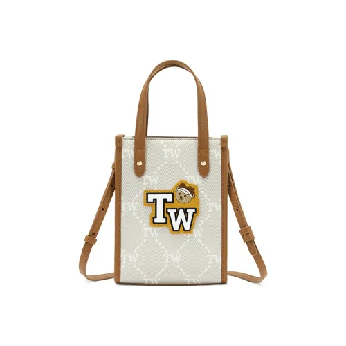 Teenie Weenie Crossbody Bags Beige Brown/Sandalwood Brown