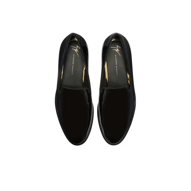 giuseppe zanotti Gatien Patent finish Loafers-4