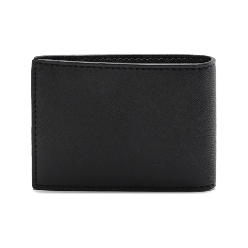 HUGO BOSS Leather Wallet Regular Men's Black-3