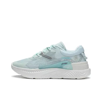 LiNing Spark Lite Anti Slip Wear Resistant Low Top Sports Casual Shoes Women's Blue