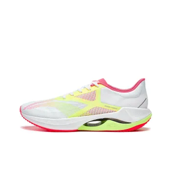 LiNing Super Light 20 Anti Slip And Wear Resistant Breathable Low Top Casual Running Shoes Men's White Yellow Red