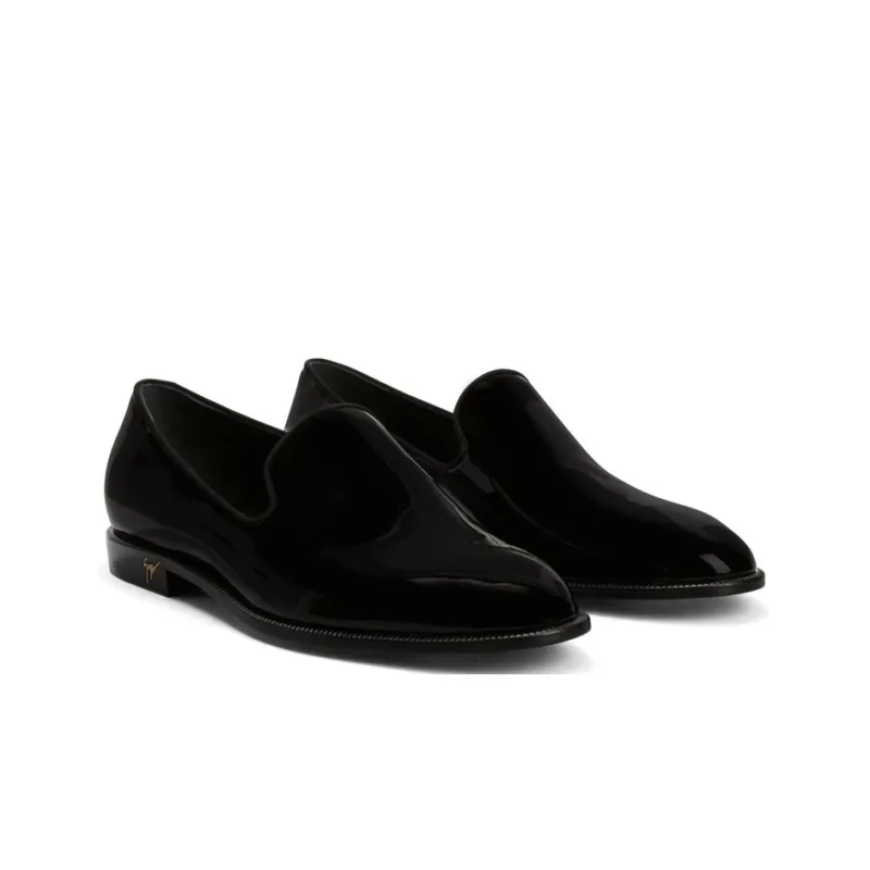 giuseppe zanotti Gatien Patent finish Loafers-2