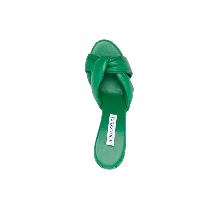 AQUAZZURA Olie 85mm Leather Sandals Women's-3