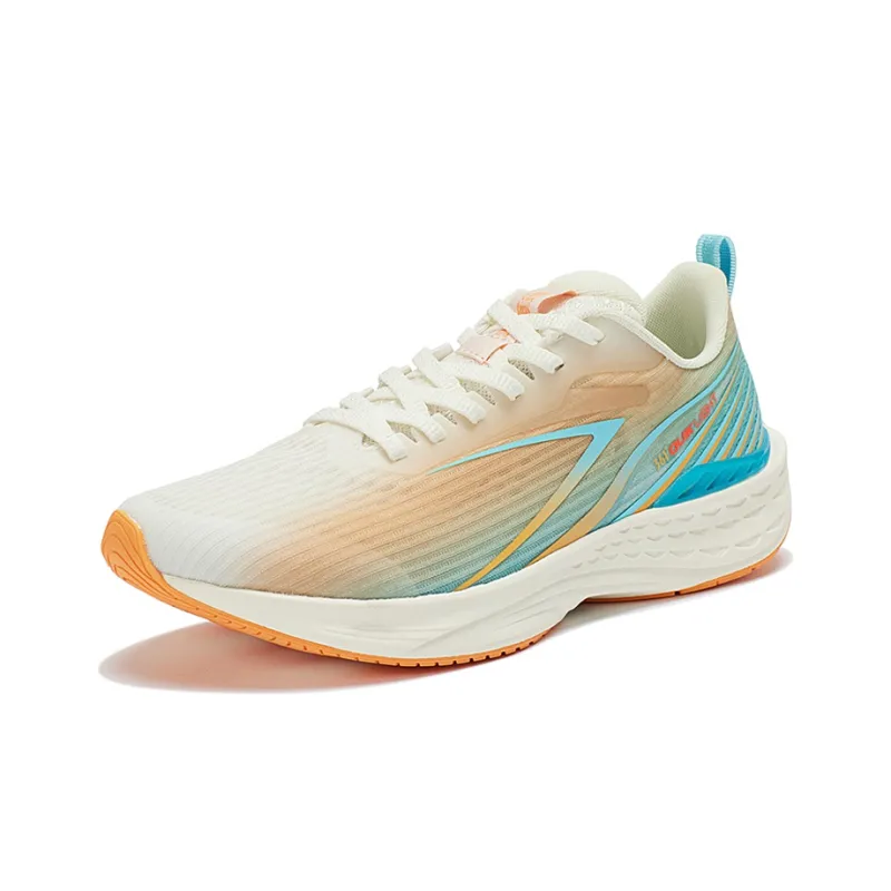 361° Flying Fish 3.0 Rebound Lightweight Low Top Running Shoes Men's Feather White-1