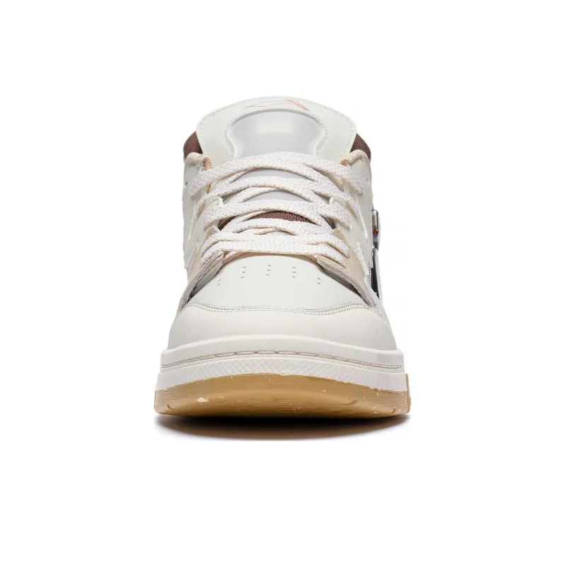 LINING Wei Wu PRO Skateboard Shoes Men Low Top White/Gray/Umbra-4