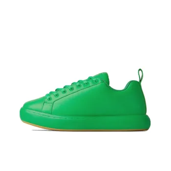 Bottega Veneta PILLOW Low Top Stylish Skateboarding Shoes Women's Green