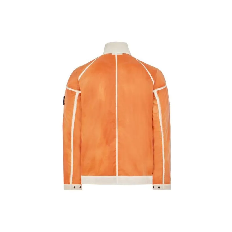 STONE ISLAND STONE ISLAND Hand Sprayed SS23 Jackets Coats Men's Burnt Tea Brown-1
