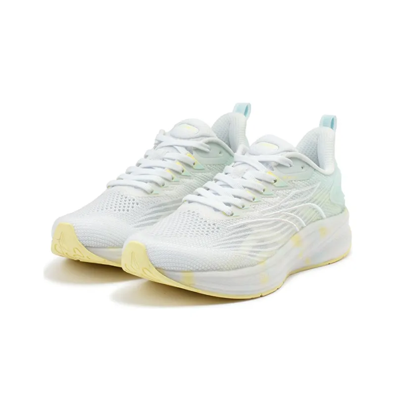 361° QU!KFOAM Running Shoes Women's Low Top White Blue-2