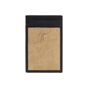 Giuseppe Zanotti Albert Logo plaque Cardholder