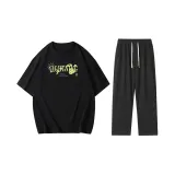 Set (Black Tops+Black Pants)