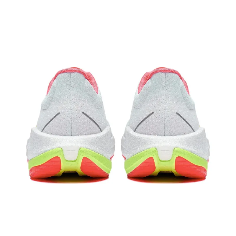LiNing Super Light 20 Anti Slip And Wear Resistant Breathable Low Top Casual Running Shoes Men's White Yellow Red-5