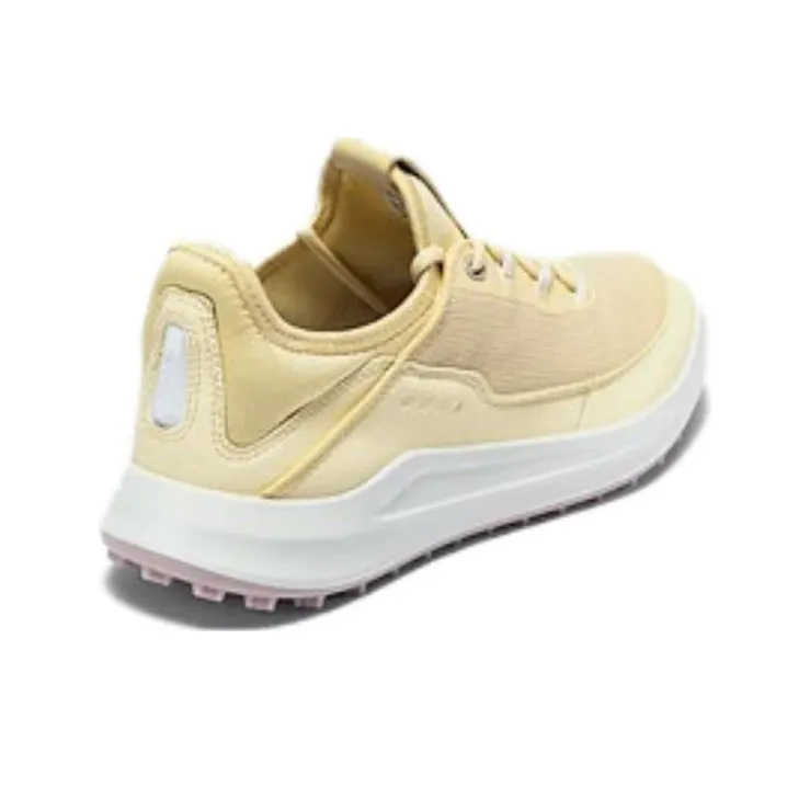 Ecco Golf Core Golf Core Collection Breathable Low Top Sports Casual Shoes Women's Straw Yellow-1