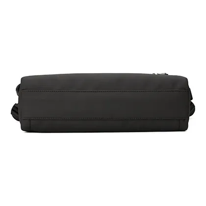 PIERRE CARDIN Minimalist Style Trendy Youth Messenger Bag Backpack Regular Men's Black-4