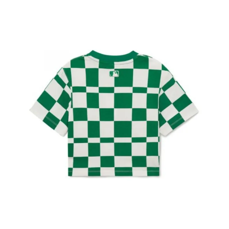 MLB Crop Tops Women's Dark Green-1